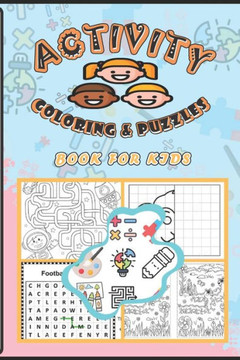 Activity Coloring and Puzzles: Find the Shadow, Matching, Coloring, Counting, Puzzles and Mazes.