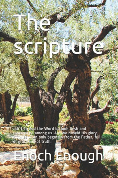 The Scripture: Joh 1:14 And The Word Became Flesh And Tabernacled Among Us. And We Beheld His Glory, Glory As Of An Only Begotten From The Father, Full Of Grace And Of Truth.