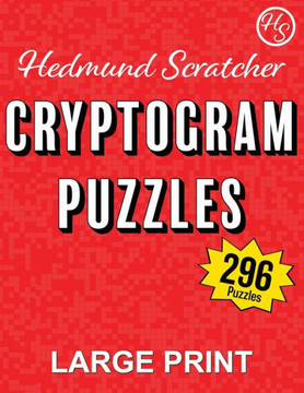 Cryptogram Puzzles (Book 1): Large Print
