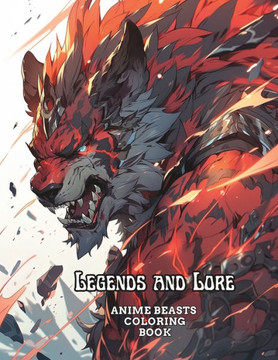 Legends and Lore: Anime Beasts Coloring Book