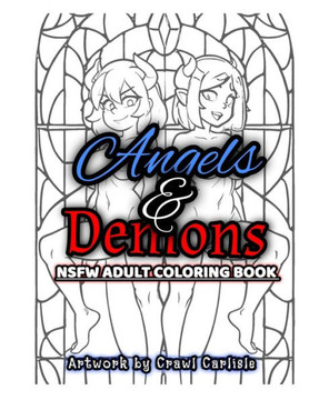 Angels & Demons: NSFW Adult Coloring Book