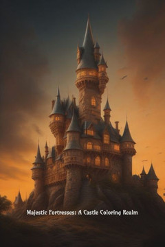 Majestic Fortresses: A Castle Coloring Realm