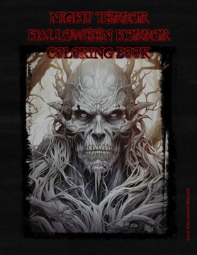 Night Terror Halloween Horror Coloring Book
