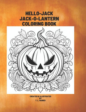 Hello-Jack Jack-O-Lantern Coloring Book