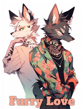 Furry Love: A coloring book for people who love furries