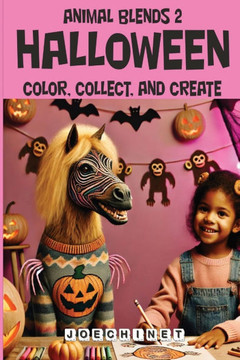 Animal Blends 2 - Halloween Coloring Extravaganza: Delight in Coloring Halloween-Themed Creatures