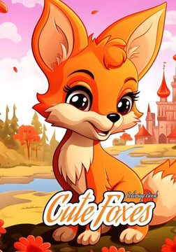 Cute Foxes: Coloring Book Cute Foxes: Coloring Book