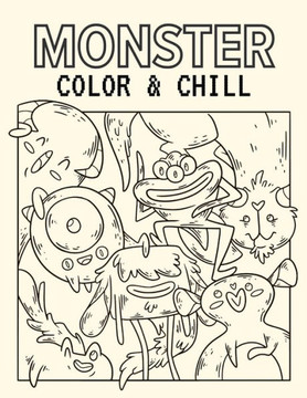 Monster Coloring Book: Color & Fun Monster Coloring Book: Color & Fun