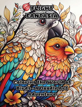 Flight Fantasia: Coloring the World of Birds - A Doodle Art Adventure