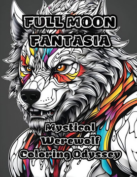 Full Moon Fantasia: Mystical Werewolf Coloring Odyssey