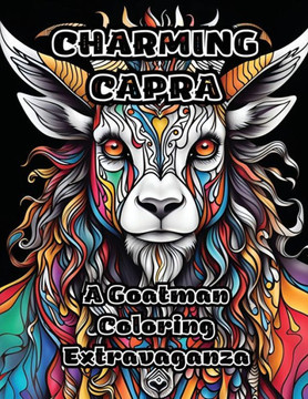 Charming Capra: A Goatman Coloring Extravaganza Charming Capra: A Goatman Coloring Extravaganza