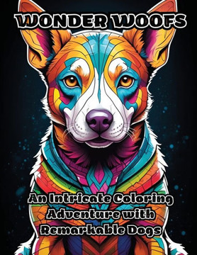 Wonder Woofs: An Intricate Coloring Adventure with Remarkable Dogs