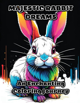 Majestic Rabbit Dreams: An Enchanting Coloring Journey