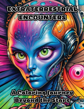 Extraterrestrial Encounters: A Coloring Journey Beyond the Stars