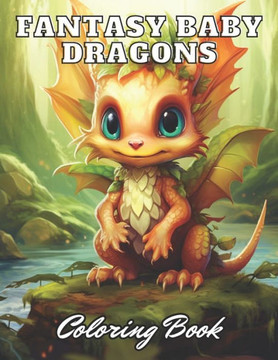 Fantasy Baby Dragons Coloring Book: Stress Relief And Relaxation Coloring Pages