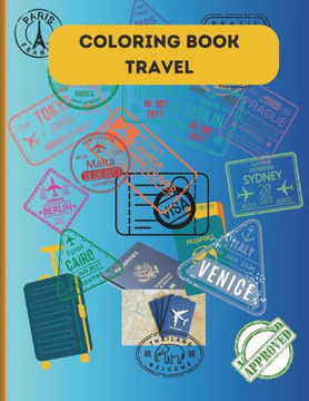 ADULT COLORING BOOK - Travel