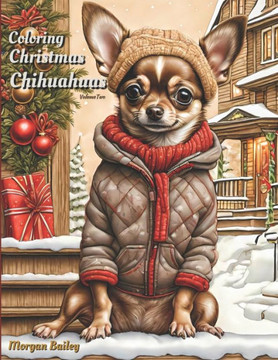 Coloring Christmas Chihuahuas: Volume Two