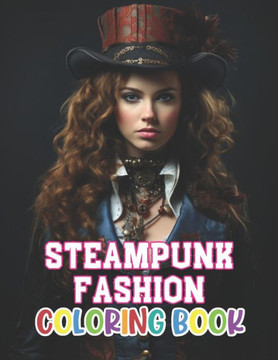 Steampunk Fashion Coloring Book: New Edition 100+ Unique and Beautiful High-quality Designs