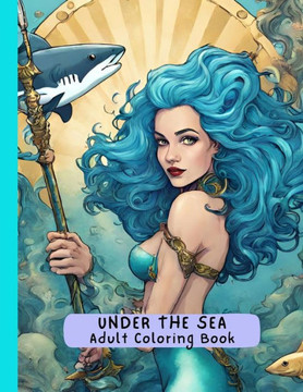 Under the Sea Adult Coloring Book