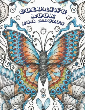 Butterfly Coloring Book for Adults: to Relax