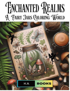 Enchanted Realms: A Fairy Jars Coloring World: Miniature Worlds Ready to be Brought to Life with Color