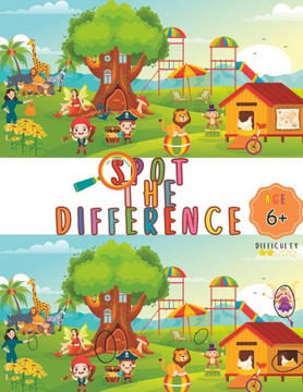 Spot the Differences Kids Activity Book: Develop Attention to Detail Skill