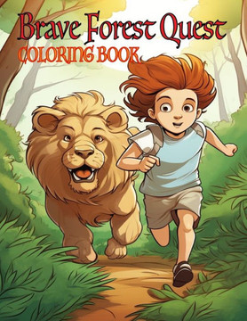 Brave Forest Quest: coloring book