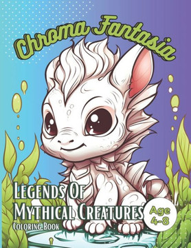 Chroma Fantasia: Legends of Mythical Creatures Coloring Book