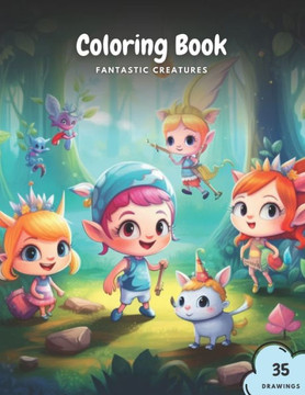 Fantastic Creatures Coloring Book