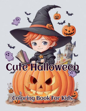 Cute Halloween Coloring Book for Kids