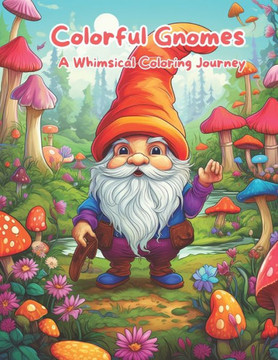 Colorful Gnomes: A Whimsical Coloring Journey: Gnome's Magical Coloring Adventure. Enchanted Gnomes: Coloring Fun for Kids. Gnome Wonde
