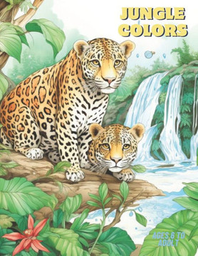 Jungle Colors: Children's coloring book
