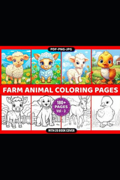 Cute Farm Animal Coloring Pages Cute Farm Animal Coloring Pages