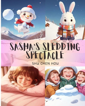Sasha's Sledding Spectacle: Join Sasha the Adventurous Sled Dog on a Heartwarming Holiday Journey!