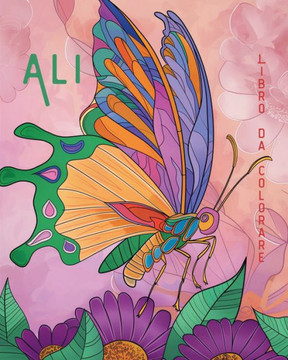 Ali - Libro da colorare per tutte le et? Relax, Creativit?e Armonia attraverso il colore
