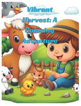 Vibrant Harvest: A Coloring Adventure: Vibrant Colors: A Coloring Adventure for Kids Ages 2 to 10, with 70 Pages of Fun!