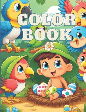 Jungle Birds: Coloring Pages Book for Kids