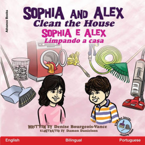 Sophia and Alex Clean the House: Sophia e Alex Limpando a casa