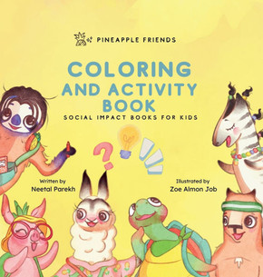 Pineapple Friends Coloring and Activity Book: Series Book 4 Pineapple Friends Coloring and Activity Book: Series Book 4