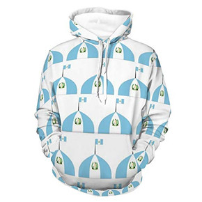 Women Men Hoodies 3D Print Unisex Classic Pullover Sweatshirt Guatemala Logo Flag Pattern Autumn Outfit With Pocket For Jogging Holiday