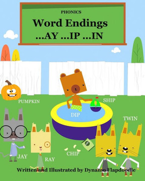 Phonics word endings AY, IP, IN