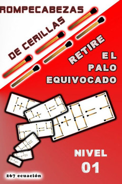 rompecabezas de cerillas Retire el palo equivocado: Nivel 01