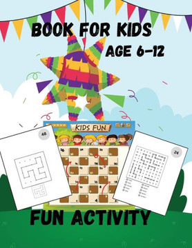 Fun Activity Book For Kids: Whimsical Wonders: A Creative Kids' Activity Book