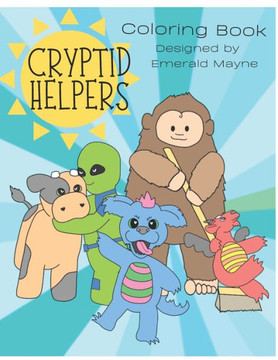 Cryptid Helpers Coloring Book