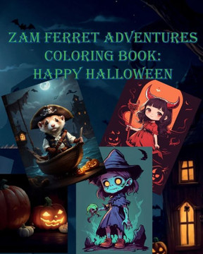 Zam Ferret Adventures Coloring Book: Happy Halloween Zam Ferret Adventures Coloring Book: Happy Halloween