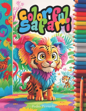 Colorful Safari: Where Every Page is an Adventure: Coloring book for children, filled with different fantastic animals