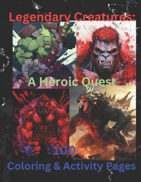 Hero's & Monster Coloring and Activity pages