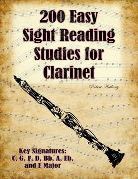200 Easy Sight Reading Studies for Clarinet