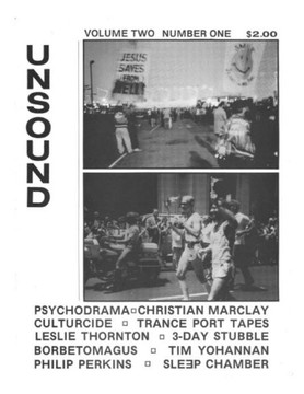 Unsound: Volume Two, Number One