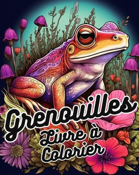 Livre ?Colorier des Grenouilles: Livre de Coloriage avec des Dessins de Grenouilles et des Sc?es de la Nature
